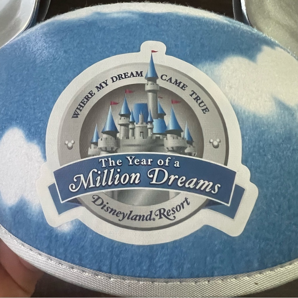 Disneyland Resort Year of a Million Dreams Celebration Mickey Mouse Ears Hat - Picture 3 of 8